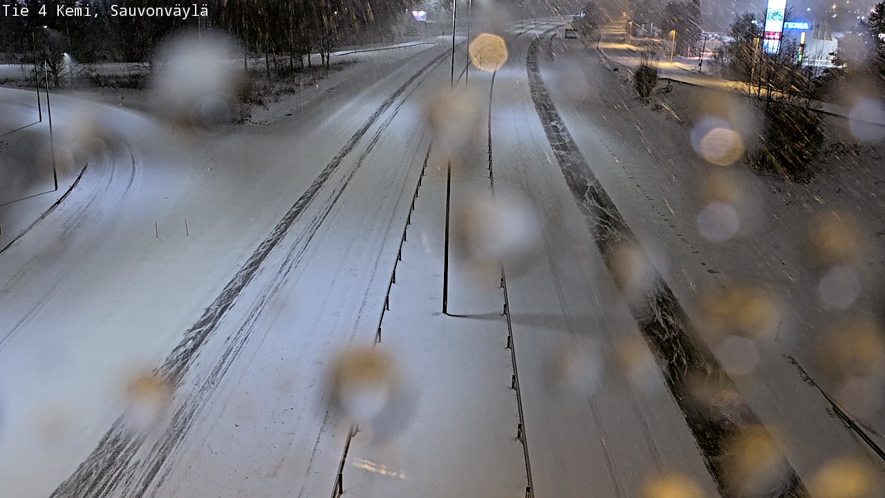 Kelikamerat Kuva Tie 4 Kemi, Sauvonväylä, Kemi, Lappi