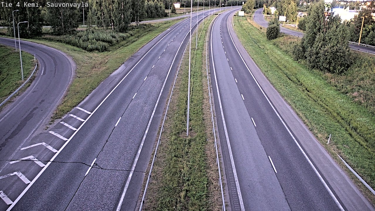 Kelikamerat Kuva Tie 4 Kemi, Sauvonväylä, Kemi, Lappi