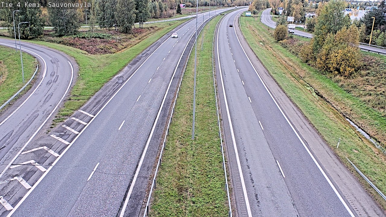 Kelikamerat Kuva Tie 4 Kemi, Sauvonväylä, Kemi, Lappi