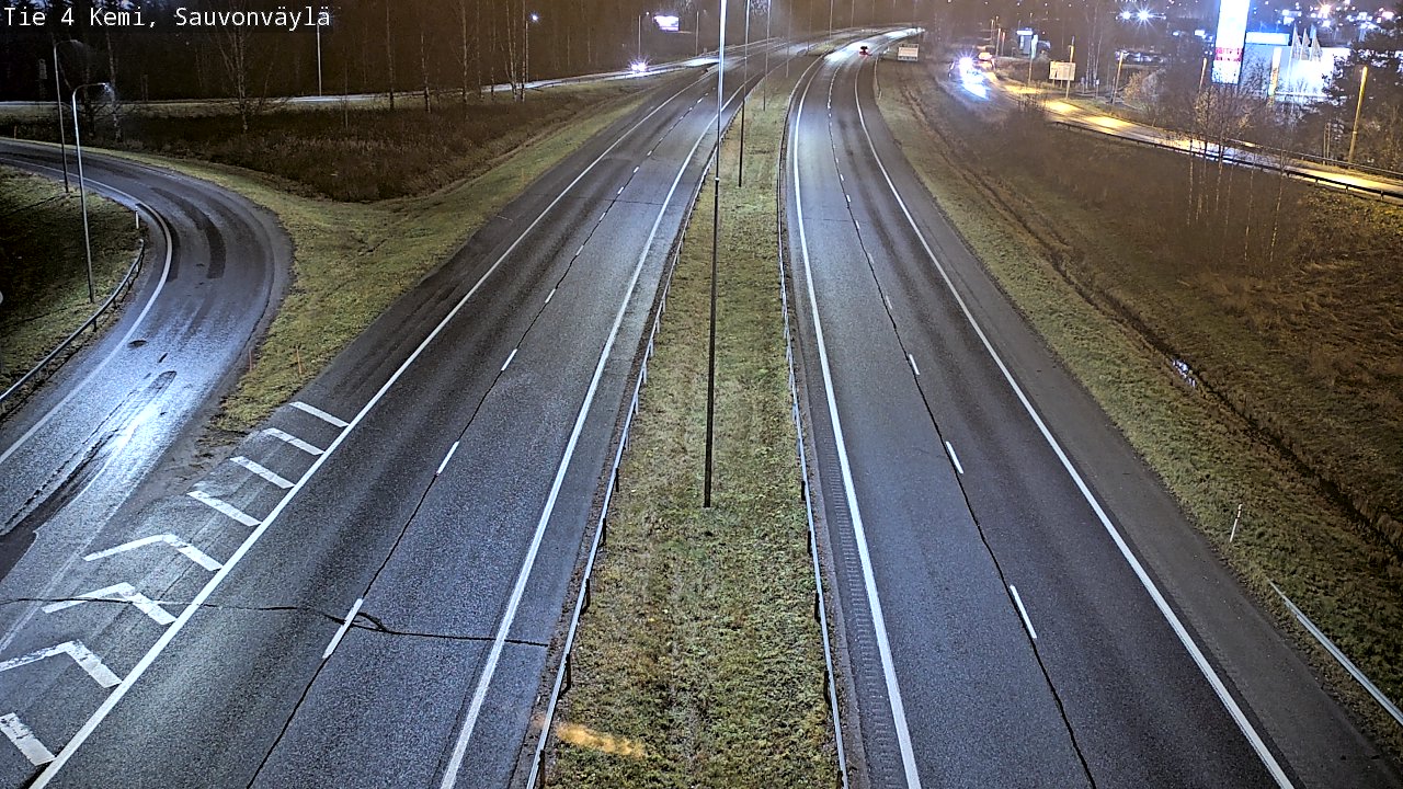 Kelikamerat Kuva Tie 4 Kemi, Sauvonväylä, Kemi, Lappi