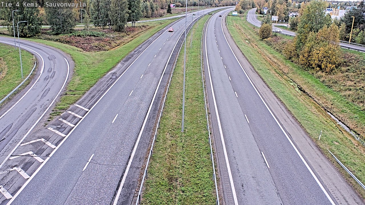 Kelikamerat Kuva Tie 4 Kemi, Sauvonväylä, Kemi, Lappi