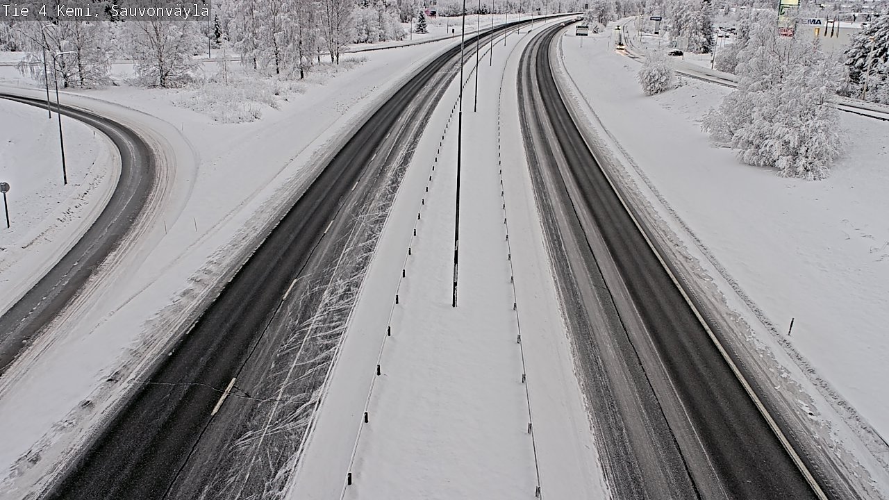 Kelikamerat Kuva Tie 4 Kemi, Sauvonväylä, Kemi, Lappi
