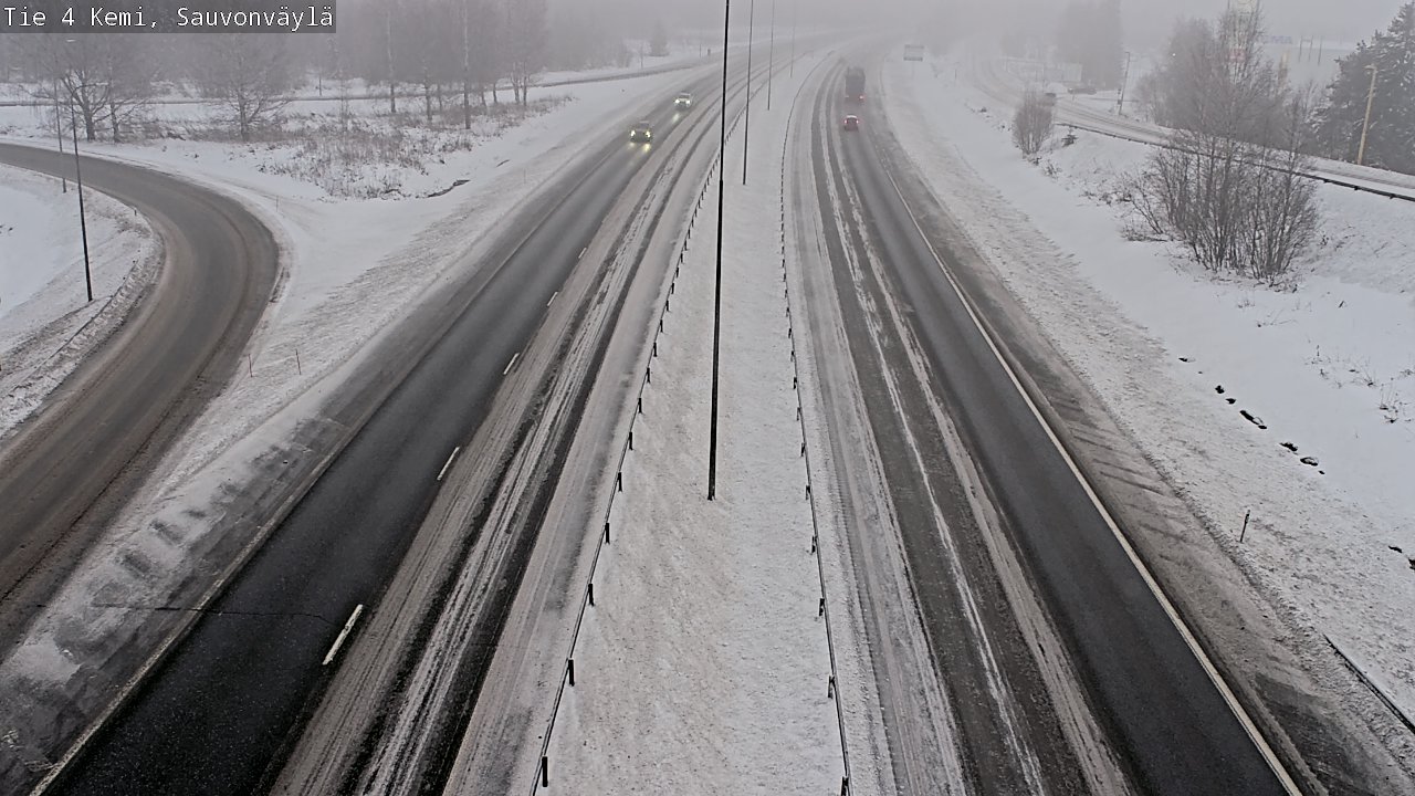 Weather Camera Image Road 4 Kemi, Sauvonväylä, Kemi, Lappi