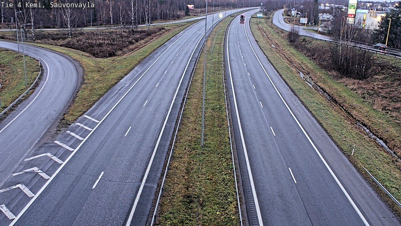Kelikamerat Kuva Tie 4 Kemi, Sauvonväylä, Kemi, Lappi
