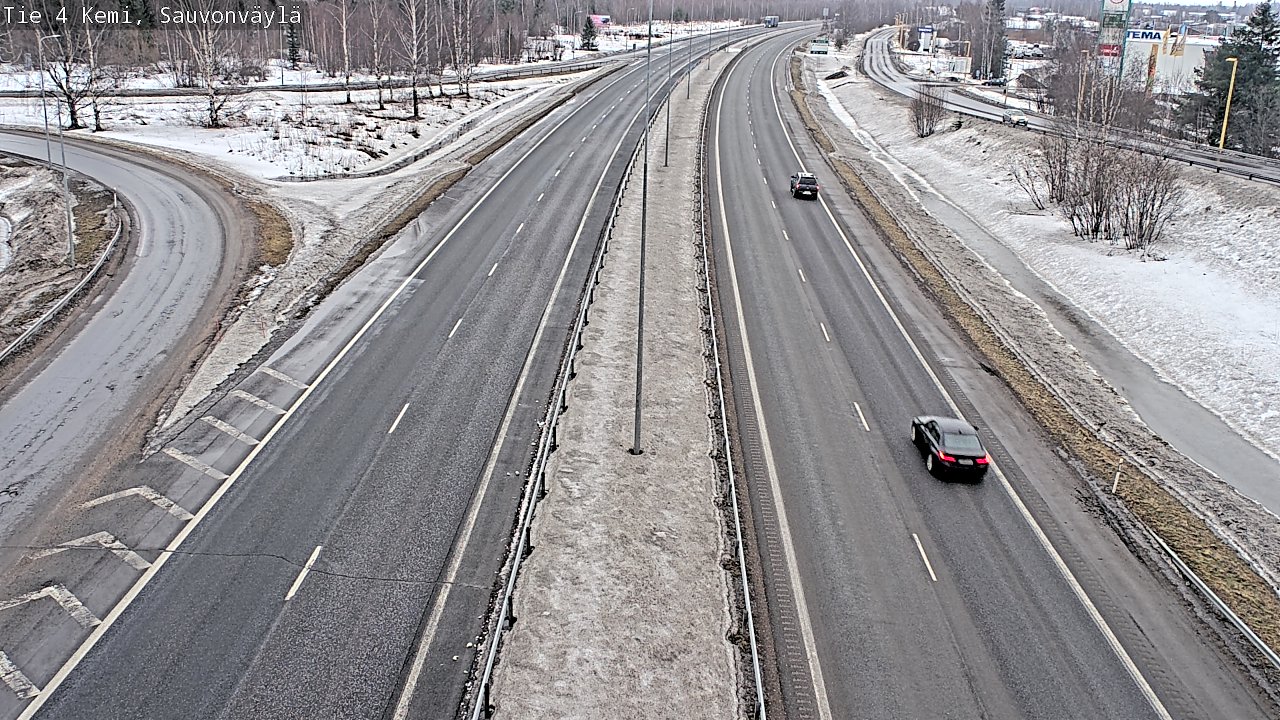 Weather Camera Image Road 4 Kemi, Sauvonväylä, Kemi, Lappi