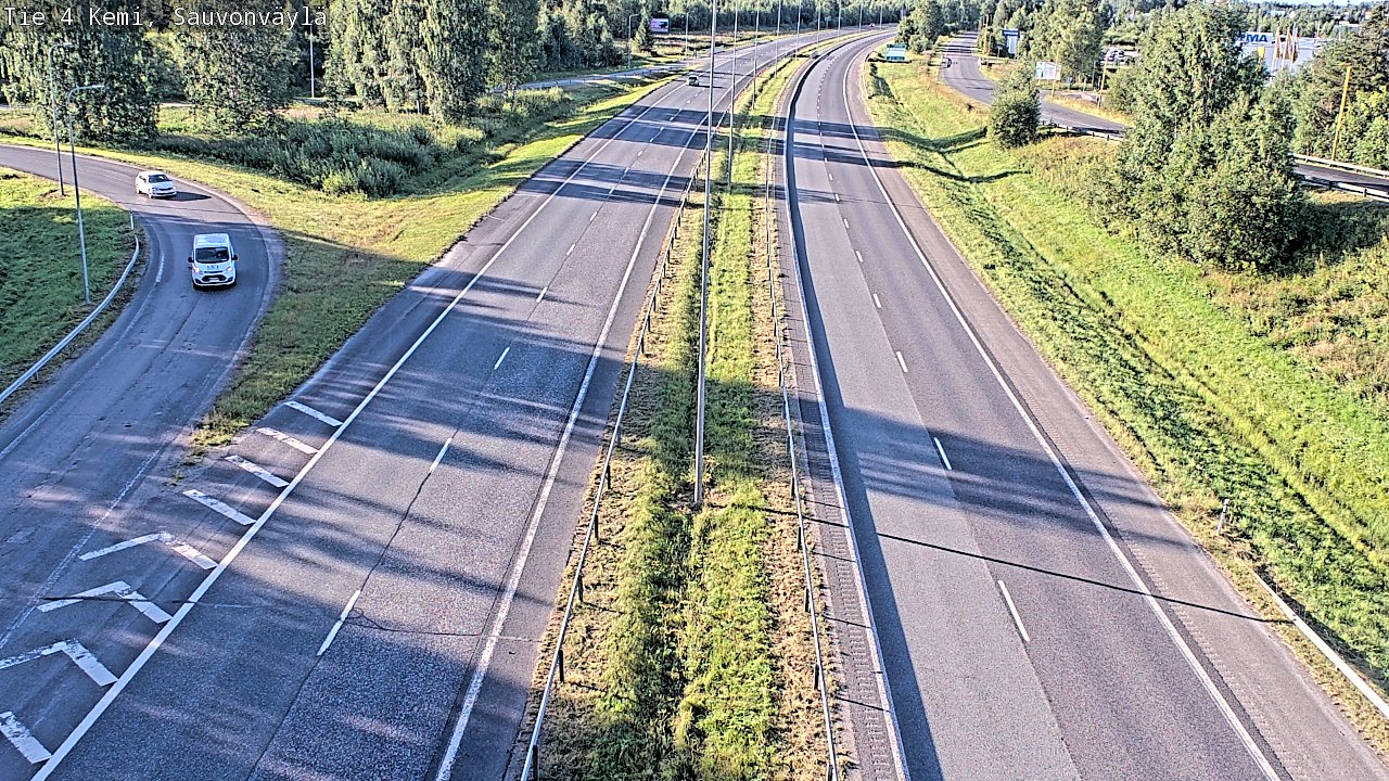 Weather Camera Image Road 4 Kemi, Sauvonväylä, Kemi, Lappi