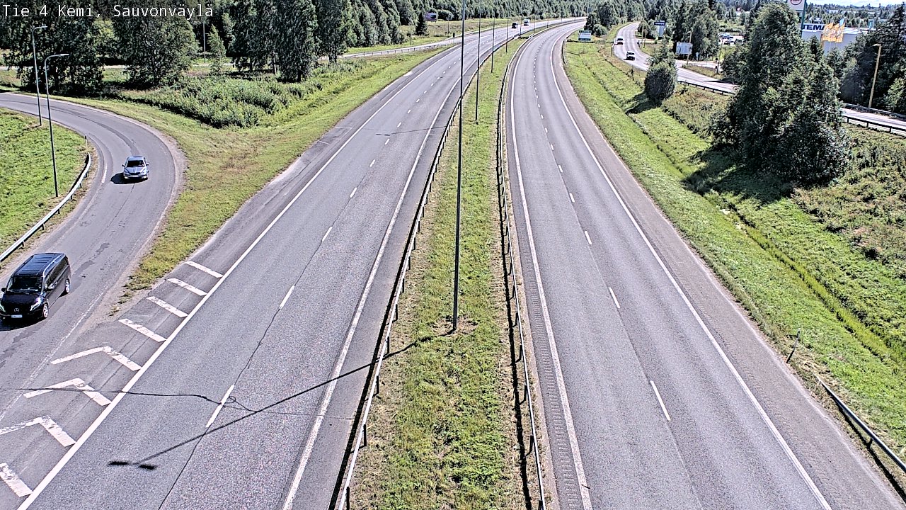 Kelikamerat Kuva Tie 4 Kemi, Sauvonväylä, Kemi, Lappi