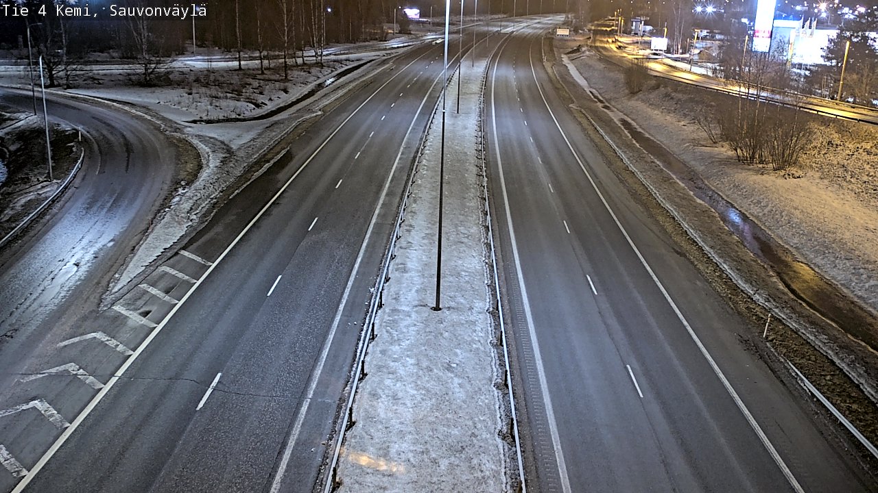 Weather Camera Image Road 4 Kemi, Sauvonväylä, Kemi, Lappi
