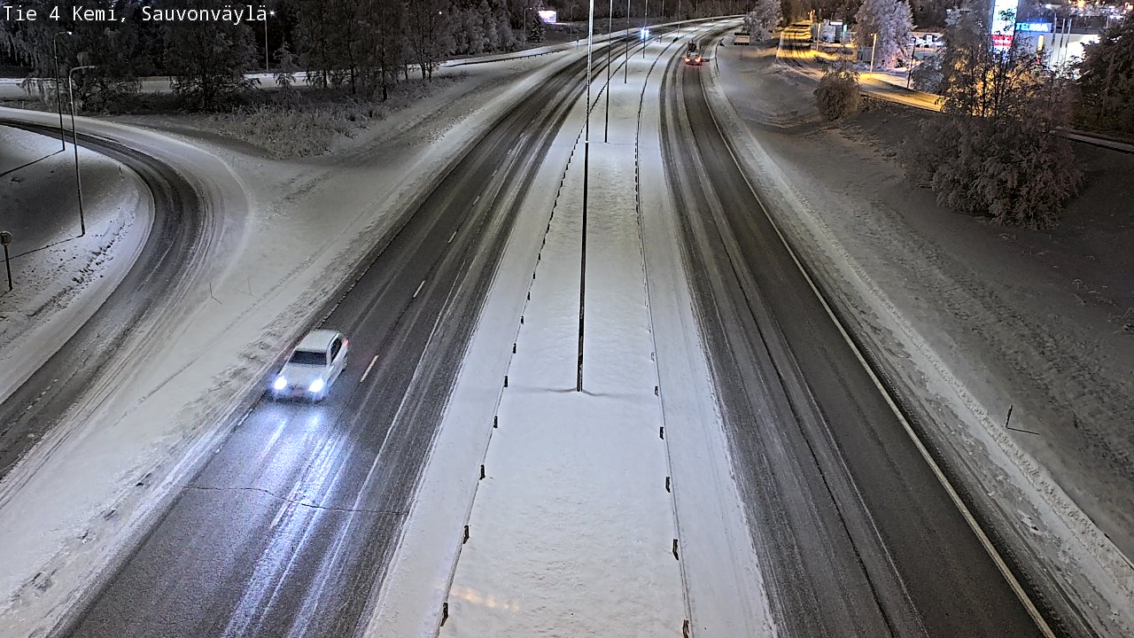 Kelikamerat Kuva Tie 4 Kemi, Sauvonväylä, Kemi, Lappi