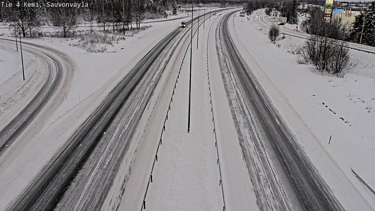 Kelikamerat Kuva Tie 4 Kemi, Sauvonväylä, Kemi, Lappi