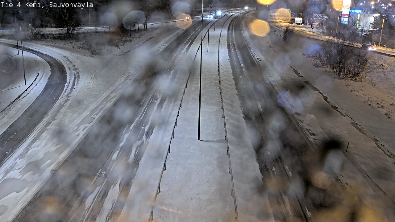 Kelikamerat Kuva Tie 4 Kemi, Sauvonväylä, Kemi, Lappi