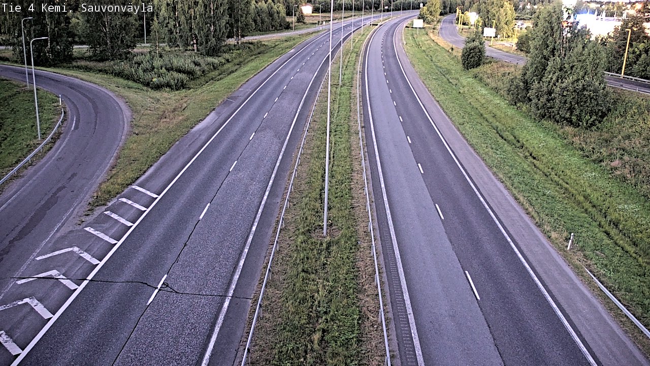 Kelikamerat Kuva Tie 4 Kemi, Sauvonväylä, Kemi, Lappi