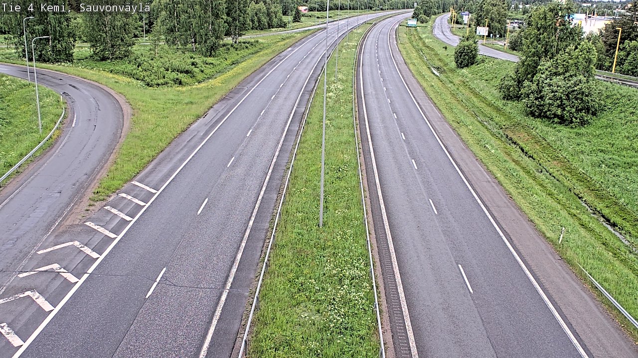 Kelikamerat Kuva Tie 4 Kemi, Sauvonväylä, Kemi, Lappi