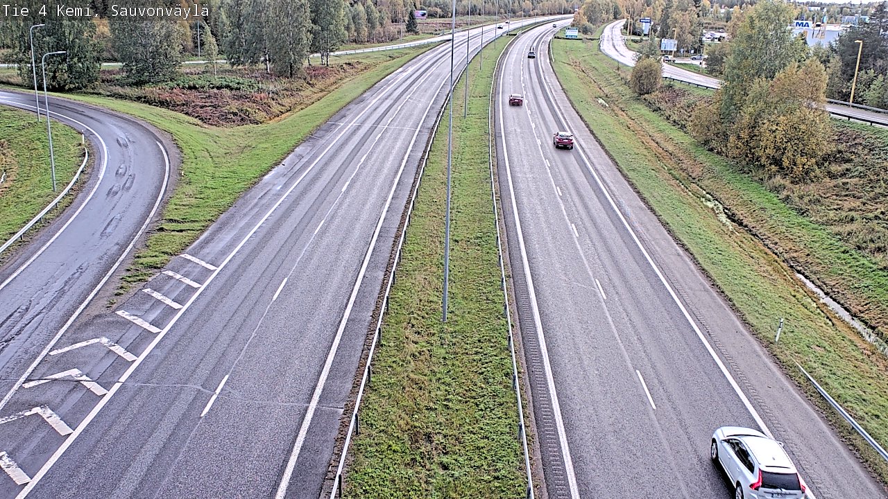 Kelikamerat Kuva Tie 4 Kemi, Sauvonväylä, Kemi, Lappi