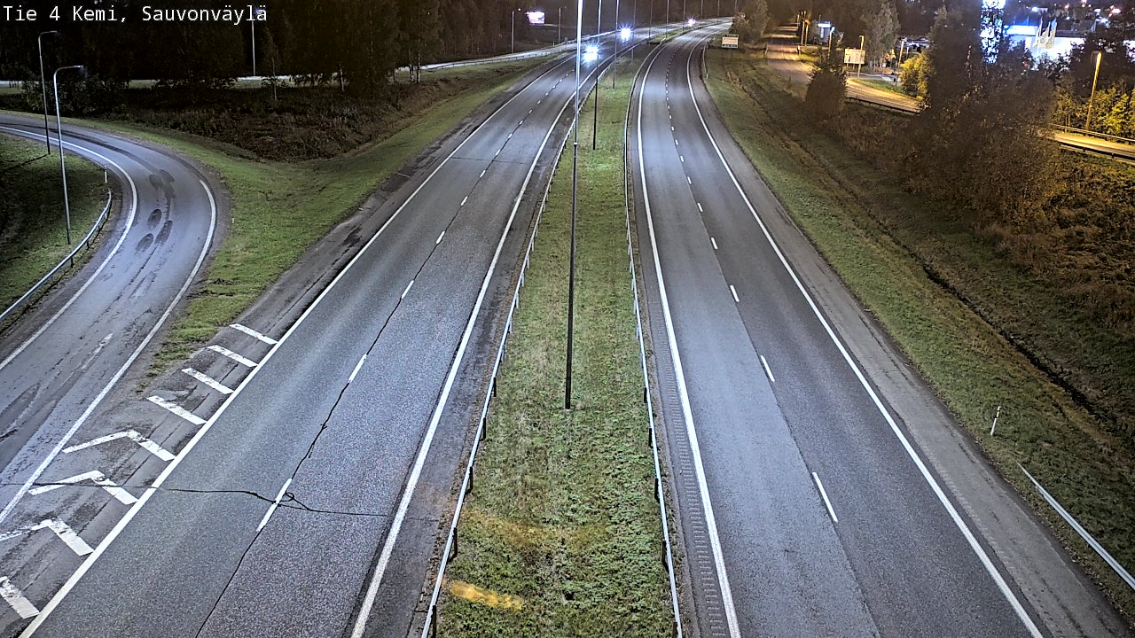 Kelikamerat Kuva Tie 4 Kemi, Sauvonväylä, Kemi, Lappi
