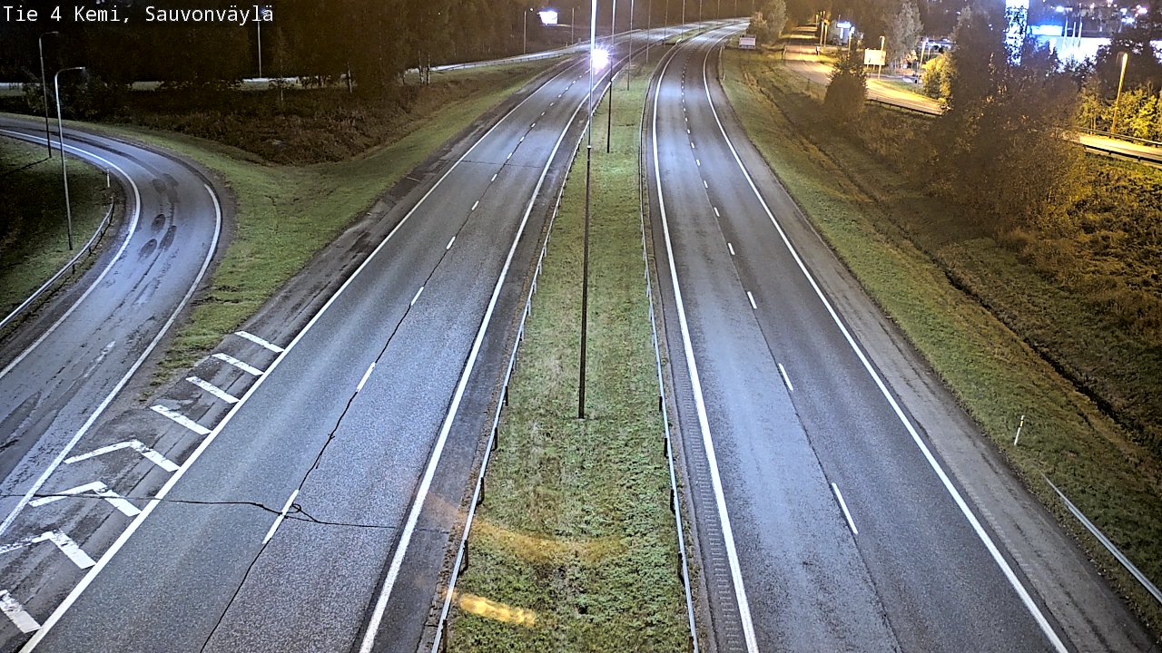 Kelikamerat Kuva Tie 4 Kemi, Sauvonväylä, Kemi, Lappi