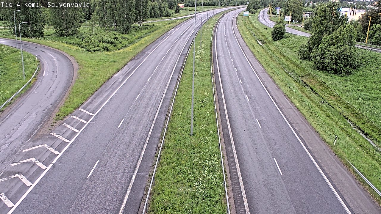 Kelikamerat Kuva Tie 4 Kemi, Sauvonväylä, Kemi, Lappi