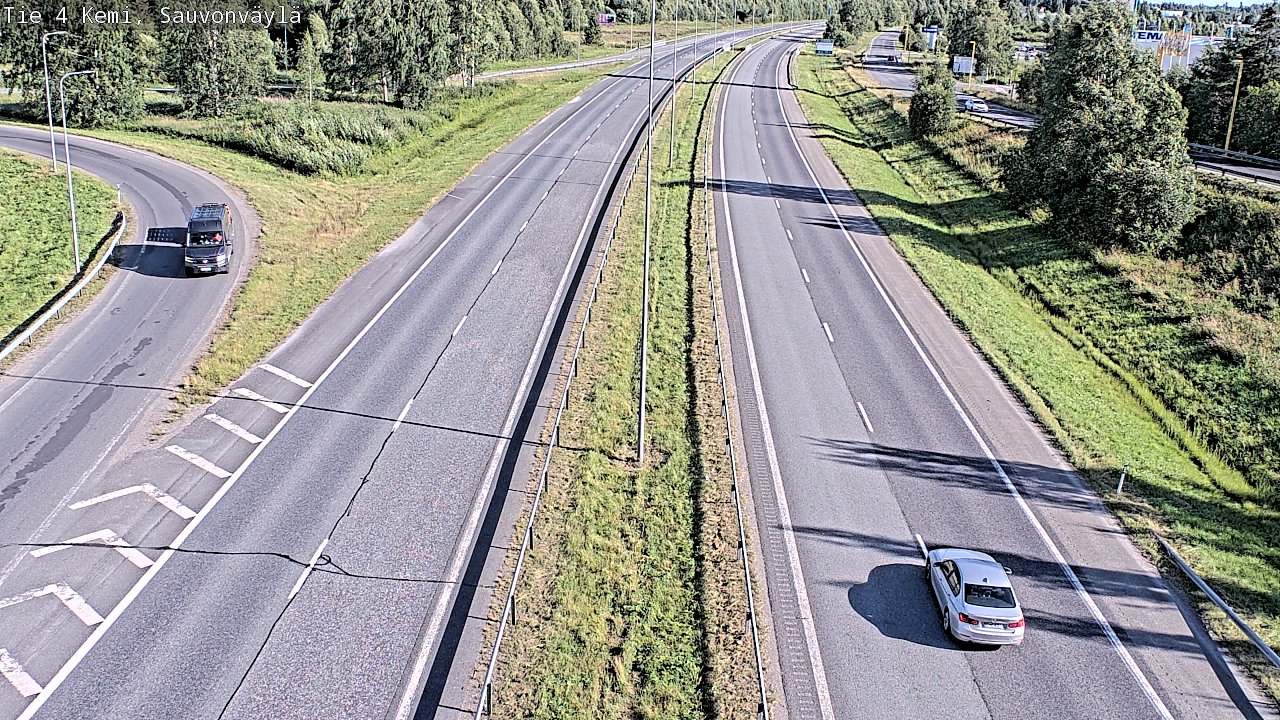 Kelikamerat Kuva Tie 4 Kemi, Sauvonväylä, Kemi, Lappi