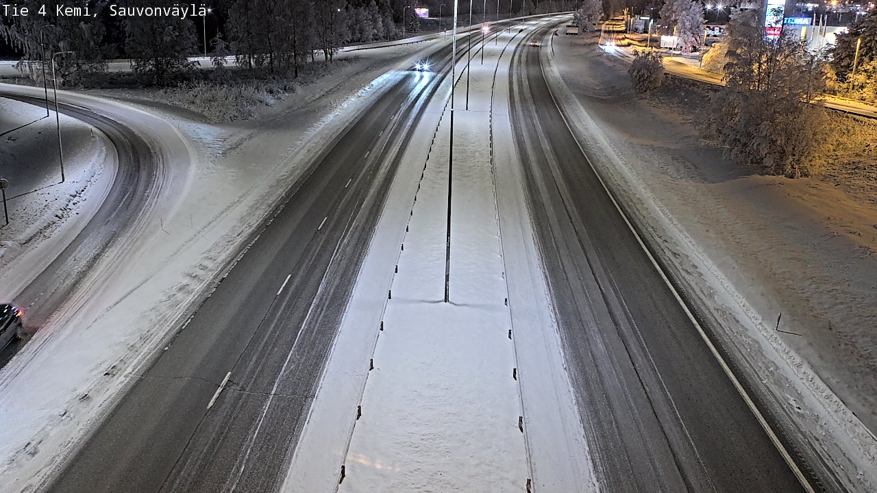 Kelikamerat Kuva Tie 4 Kemi, Sauvonväylä, Kemi, Lappi