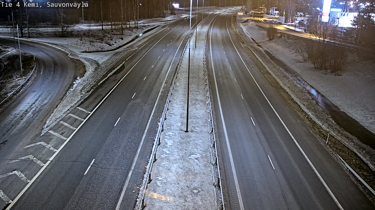 Kelikamerat Kuva Tie 4 Kemi, Sauvonväylä, Kemi, Lappi