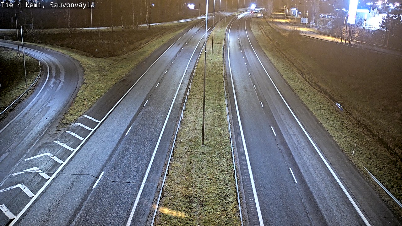 Kelikamerat Kuva Tie 4 Kemi, Sauvonväylä, Kemi, Lappi