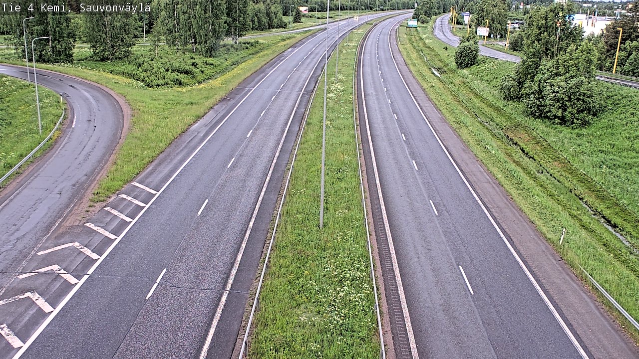 Kelikamerat Kuva Tie 4 Kemi, Sauvonväylä, Kemi, Lappi
