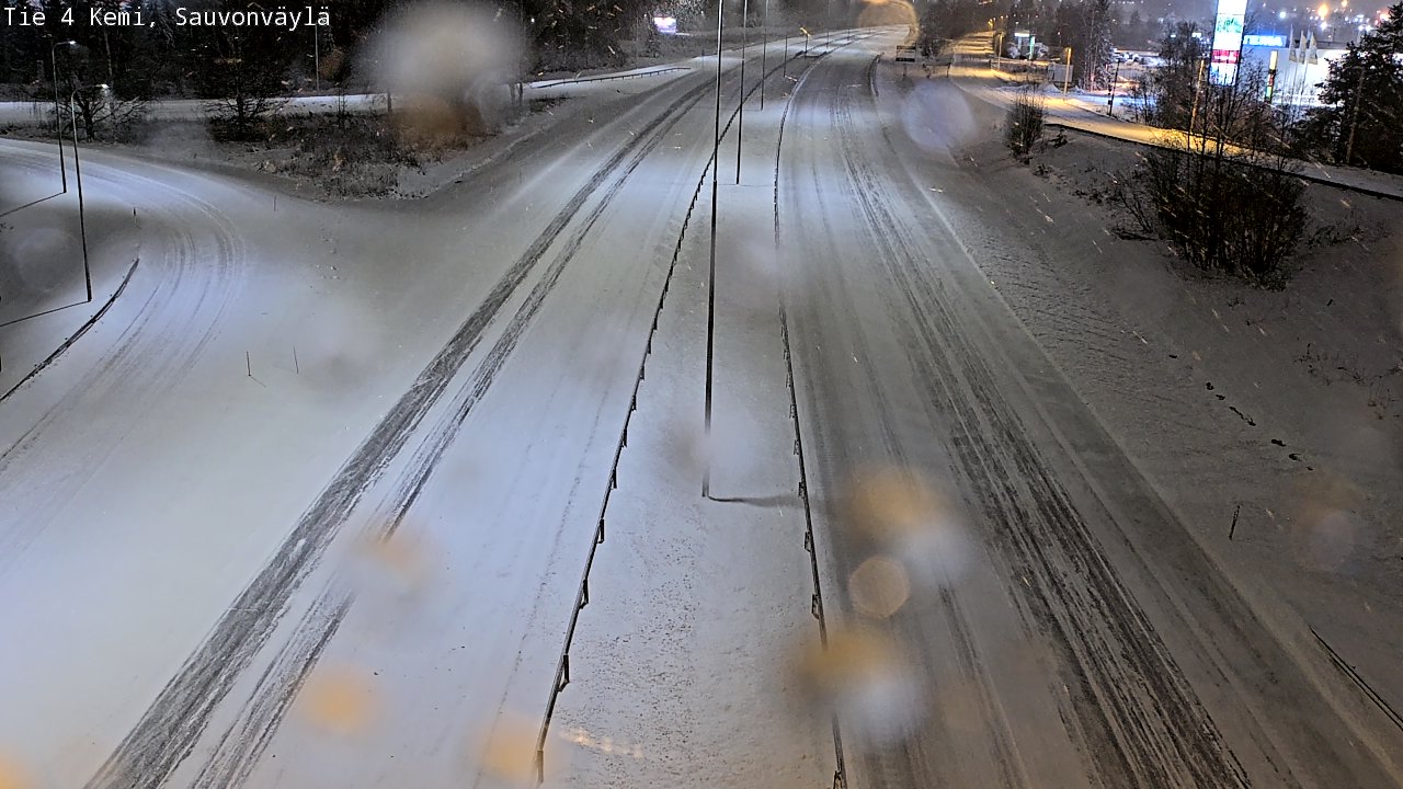 Kelikamerat Kuva Tie 4 Kemi, Sauvonväylä, Kemi, Lappi