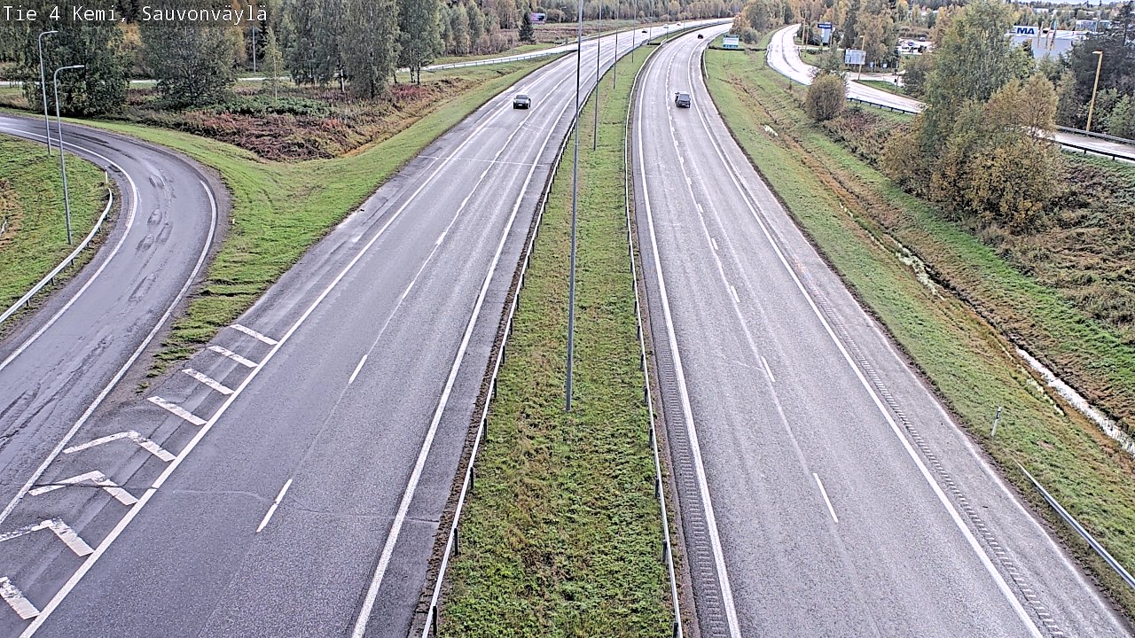 Kelikamerat Kuva Tie 4 Kemi, Sauvonväylä, Kemi, Lappi