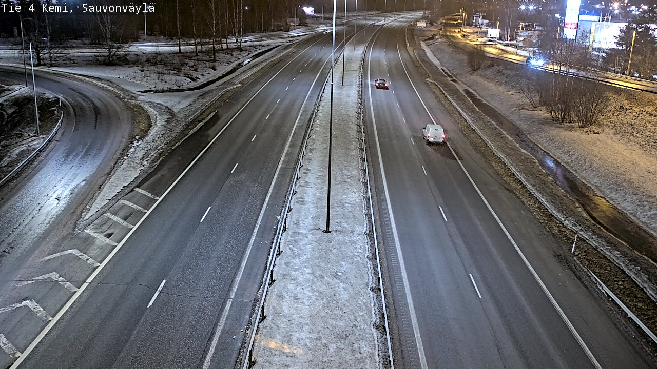 Weather Camera Image Road 4 Kemi, Sauvonväylä, Kemi, Lappi