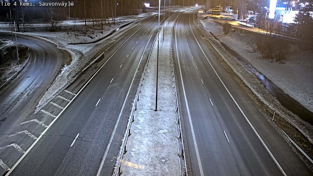 Kelikamerat Kuva Tie 4 Kemi, Sauvonväylä, Kemi, Lappi