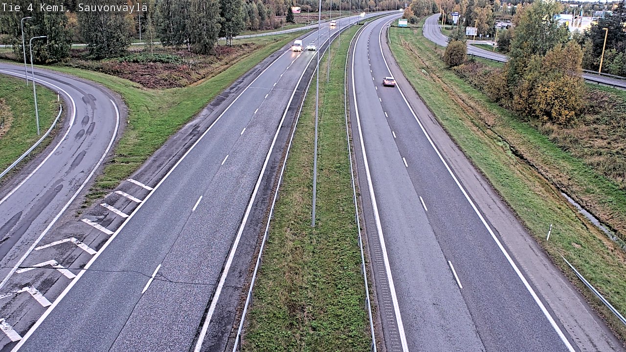 Kelikamerat Kuva Tie 4 Kemi, Sauvonväylä, Kemi, Lappi