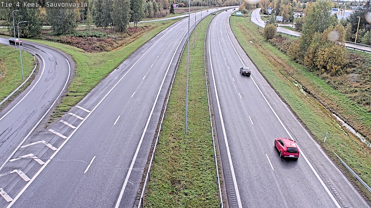 Kelikamerat Kuva Tie 4 Kemi, Sauvonväylä, Kemi, Lappi
