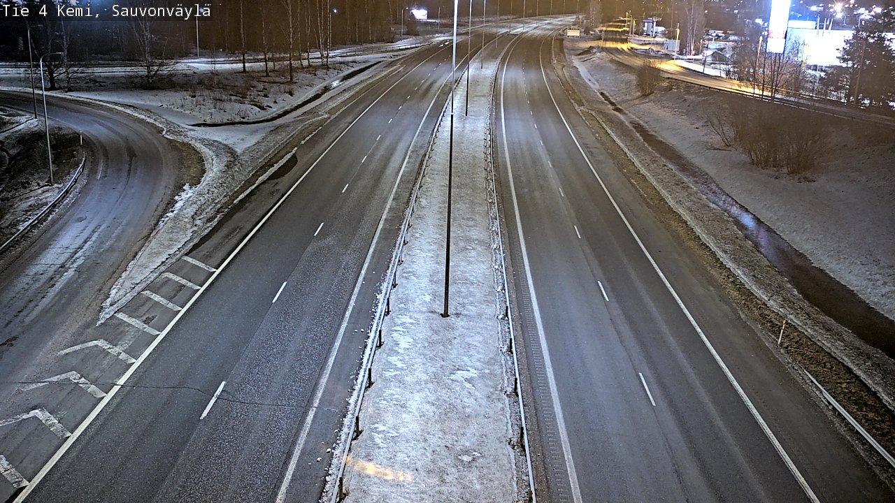 Kelikamerat Kuva Tie 4 Kemi, Sauvonväylä, Kemi, Lappi
