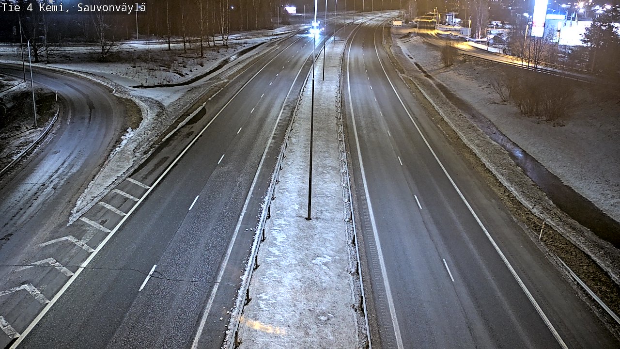 Kelikamerat Kuva Tie 4 Kemi, Sauvonväylä, Kemi, Lappi