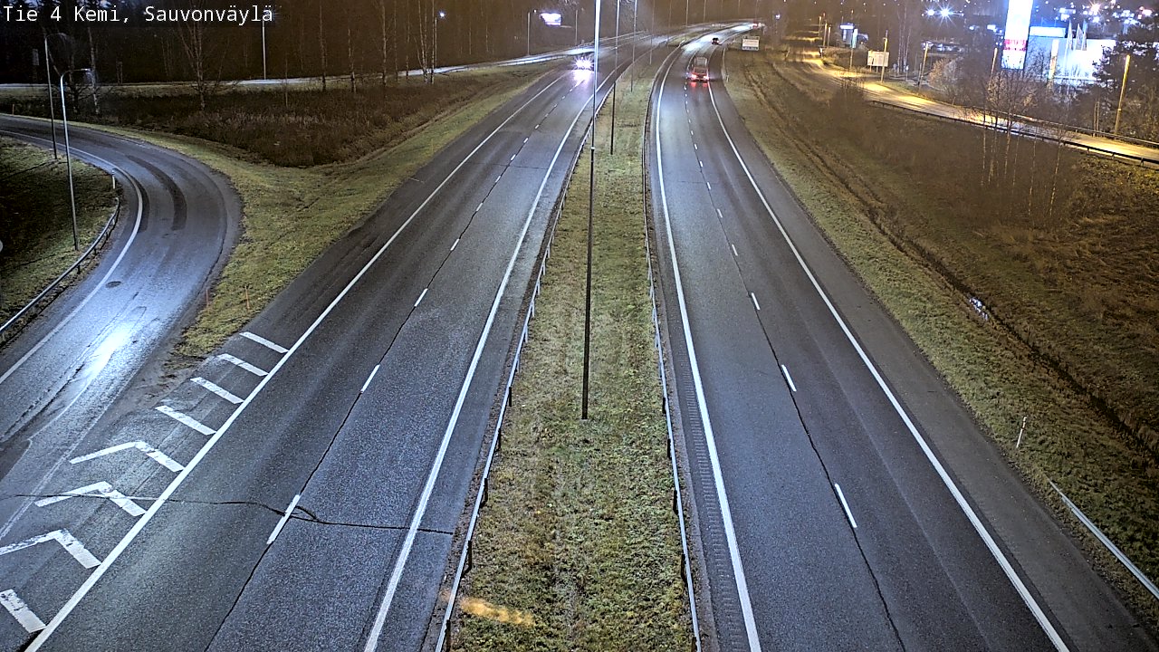 Kelikamerat Kuva Tie 4 Kemi, Sauvonväylä, Kemi, Lappi