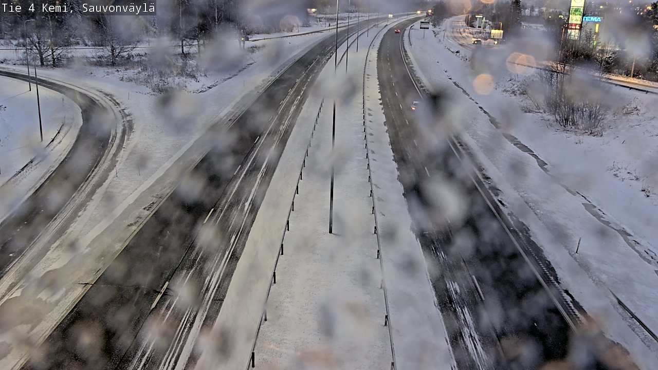 Kelikamerat Kuva Tie 4 Kemi, Sauvonväylä, Kemi, Lappi