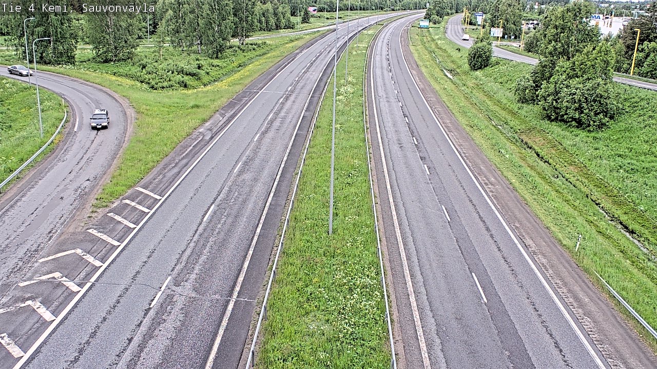 Kelikamerat Kuva Tie 4 Kemi, Sauvonväylä, Kemi, Lappi