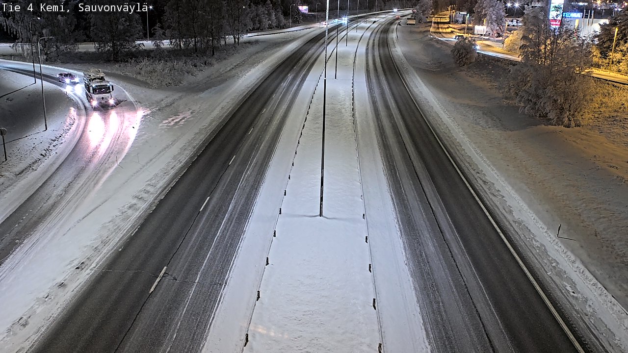 Kelikamerat Kuva Tie 4 Kemi, Sauvonväylä, Kemi, Lappi