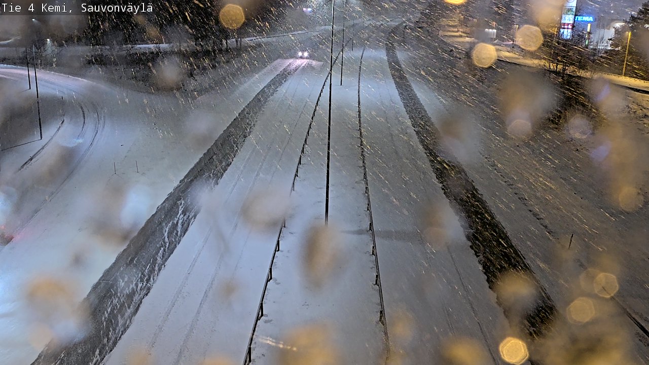 Kelikamerat Kuva Tie 4 Kemi, Sauvonväylä, Kemi, Lappi