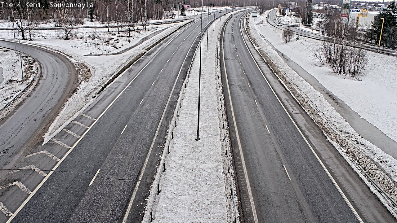 Kelikamerat Kuva Tie 4 Kemi, Sauvonväylä, Kemi, Lappi