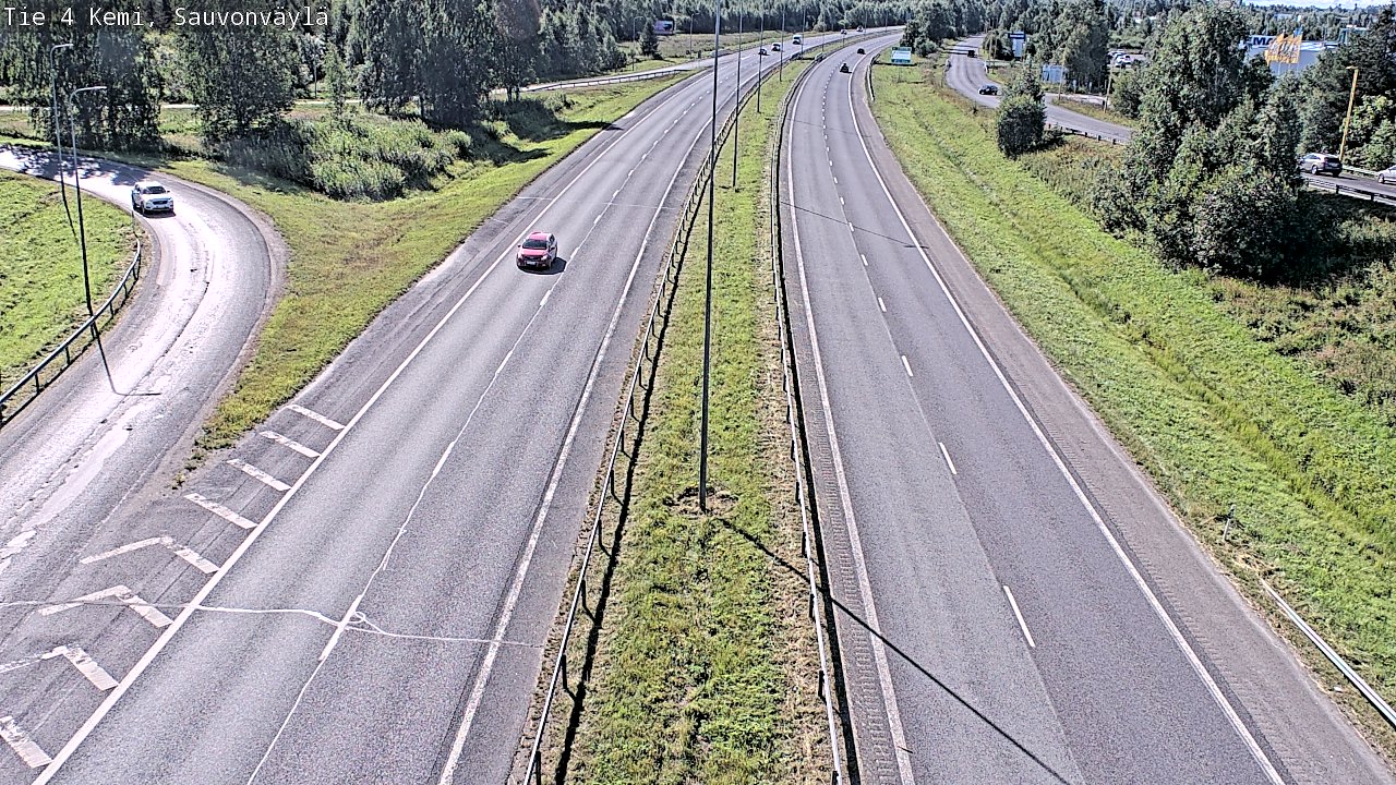 Kelikamerat Kuva Tie 4 Kemi, Sauvonväylä, Kemi, Lappi