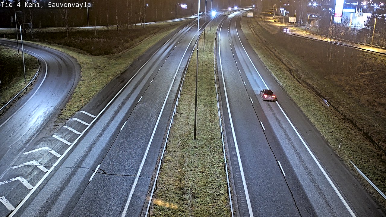 Kelikamerat Kuva Tie 4 Kemi, Sauvonväylä, Kemi, Lappi