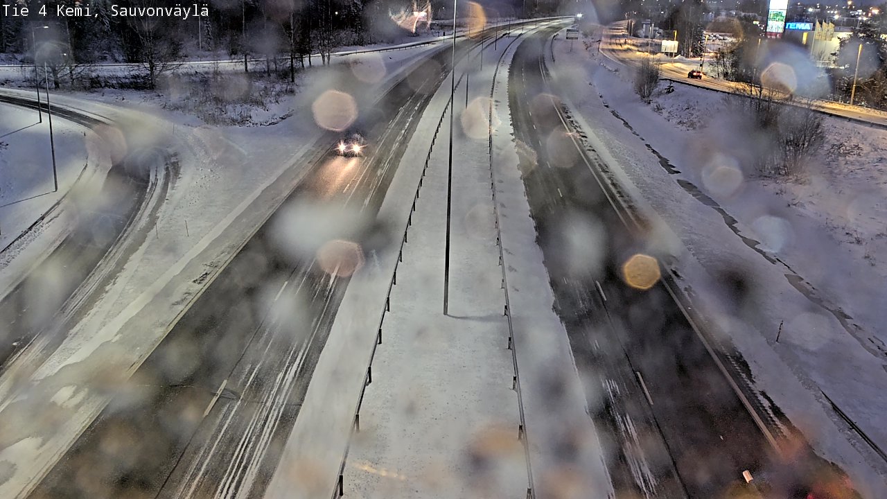 Kelikamerat Kuva Tie 4 Kemi, Sauvonväylä, Kemi, Lappi