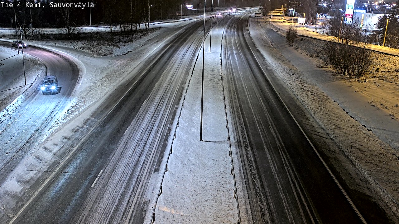 Weather Camera Image Road 4 Kemi, Sauvonväylä, Kemi, Lappi