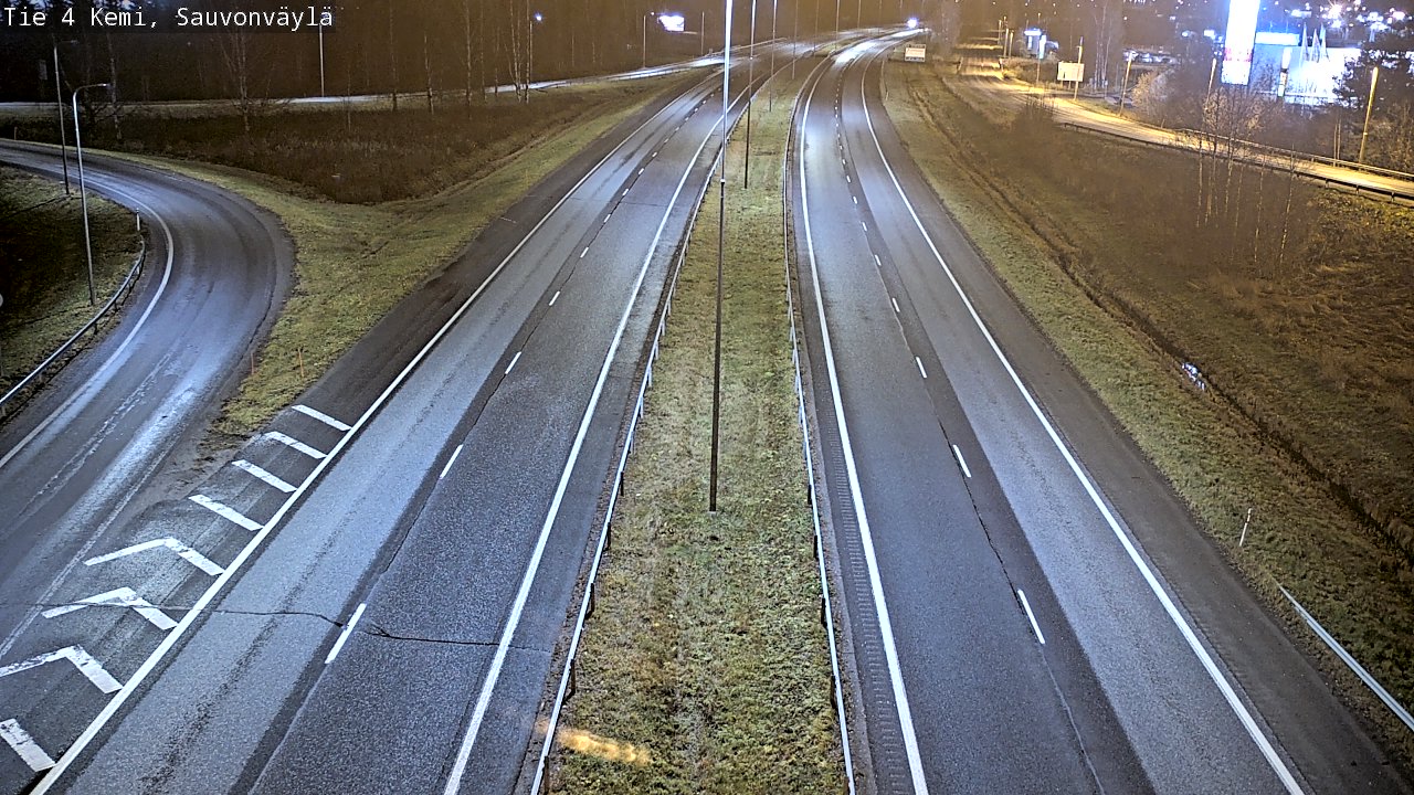 Kelikamerat Kuva Tie 4 Kemi, Sauvonväylä, Kemi, Lappi