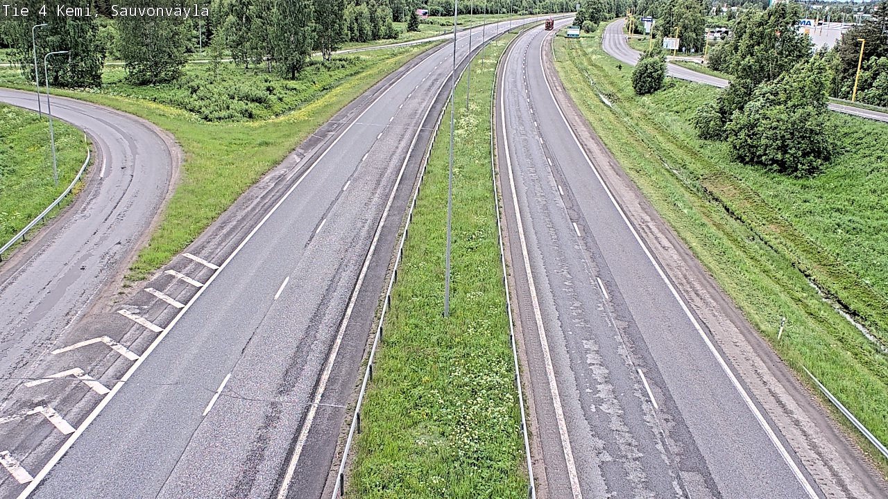 Kelikamerat Kuva Tie 4 Kemi, Sauvonväylä, Kemi, Lappi