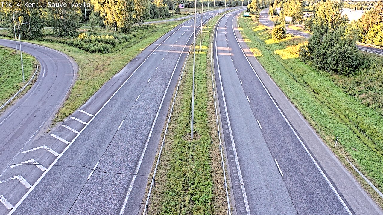 Kelikamerat Kuva Tie 4 Kemi, Sauvonväylä, Kemi, Lappi