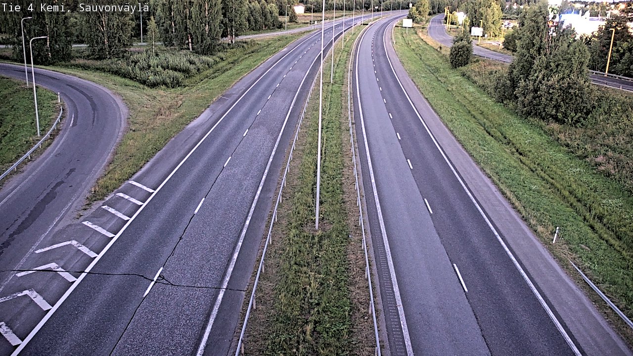 Kelikamerat Kuva Tie 4 Kemi, Sauvonväylä, Kemi, Lappi