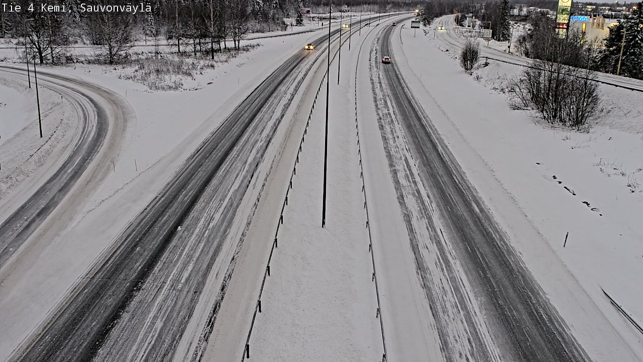 Kelikamerat Kuva Tie 4 Kemi, Sauvonväylä, Kemi, Lappi