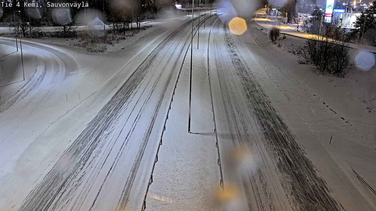 Kelikamerat Kuva Tie 4 Kemi, Sauvonväylä, Kemi, Lappi